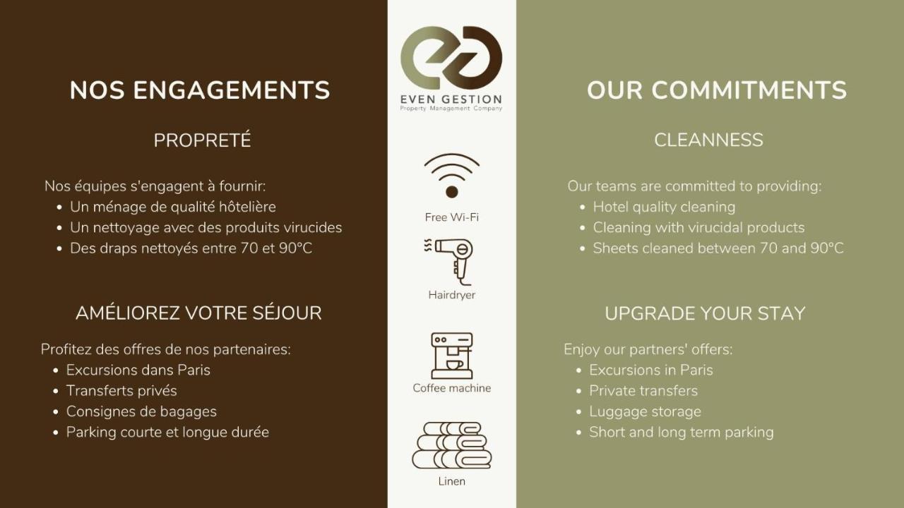 42#Studio 2Pers#Sevres-Lecourbe#Necker Paris Eksteriør bilde
